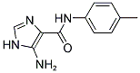 5-AMINO-N-(4-METHYLPHENYL)-1H-IMIDAZOLE-4-CARBOXAMIDE Struktur