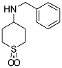 BENZYL-(1,1-DIOXO-HEXAHYDRO-1L6-THIOPYRAN-4-YL)-AMINE Struktur