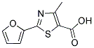 2-FURAN-2-YL-4-METHYL-THIAZOLE-5-CARBOXYLIC ACID Struktur