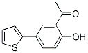 1-[2-HYDROXY-5-(2-THIENYL)PHENYL]ETHANONE Struktur