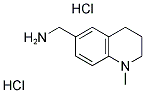 C-(1-METHYL-1,2,3,4-TETRAHYDRO-QUINOLIN-6-YL)-METHYLAMINE DIHYDROCHLORIDE Struktur