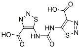 5-({[(4-CARBOXY-1,2,3-THIADIAZOL-5-YL)AMINO]CARBONYL}AMINO)-1,2,3-THIADIAZOLE-4-CARBOXYLIC ACID Struktur