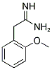 2-(2-METHOXY-PHENYL)-ACETAMIDINE Struktur