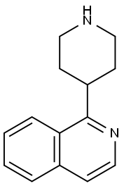 1-PIPERIDIN-4-YLISOQUINOLINE Struktur