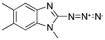 2-AZIDO-1,5,6-TRIMETHYL-1H-BENZOIMIDAZOLE Struktur