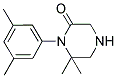 1-(3,5-DIMETHYLPHENYL)-6,6-DIMETHYLPIPERAZIN-2-ONE Struktur