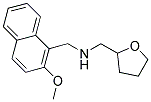 1-(2-METHOXY-1-NAPHTHYL)-N-(TETRAHYDROFURAN-2-YLMETHYL)METHANAMINE Struktur