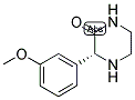 (R)-3-(3-METHOXY-PHENYL)-PIPERAZIN-2-ONE Struktur