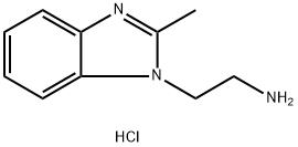 2-(2-METHYL-1H-BENZIMIDAZOL-1-YL)ETHANAMINE HYDROCHLORIDE Struktur