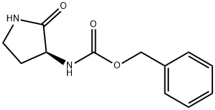 (2-OXO-PYRROLIDIN-3-YL)-CARBAMIC ACID BENZYL ESTER Struktur