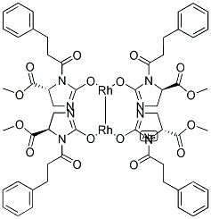 DOYLEDIRHODIUM CATALYST-RH2(5R-MPPIM)4 Struktur