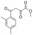 4-(2,4-二甲基苯基)-2,4-二氧代丁酸甲酯 結構式