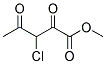 3-CHLORO-2,4-DIOXO-PENTANOIC ACID METHYL ESTER Struktur