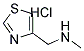 METHYL-THIAZOL-4-YLMETHYL-AMINE HYDROCHLORIDE Struktur