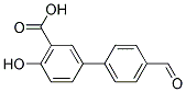 4'-FORMYL-4-HYDROXY[1,1'-BIPHENYL]-3-CARBOXYLIC ACID Struktur