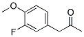 3-FLUORO-4-METHOXYPHENYLACETONE Struktur