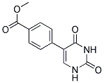 METHYL 4-(2,4-DIOXO-1,2,3,4-TETRAHYDRO-5-PYRIMIDINYL)BENZOATE Struktur