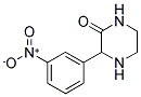 3-(3-NITRO-PHENYL)-PIPERAZIN-2-ONE Struktur