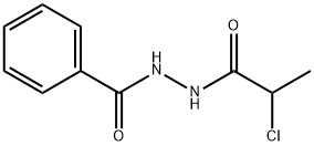 N'-(2-CHLOROPROPANOYL)BENZOHYDRAZIDE Struktur