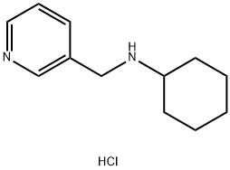 CYCLOHEXYL-PYRIDIN-3-YLMETHYL-AMINEHYDROCHLORIDE Struktur