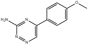 5-(4-METHOXY-PHENYL)-[1,2,4]TRIAZIN-3-YLAMINE Struktur