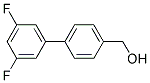 (3',5'-DIFLUOROBIPHENYL-4-YL)-METHANOL Struktur