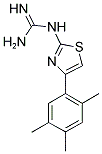 N-[4-(2,4,5-TRIMETHYL-PHENYL)-THIAZOL-2-YL]-GUANIDINE Struktur