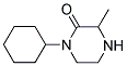 1-CYCLOHEXYL-3-METHYLPIPERAZIN-2-ONE Struktur