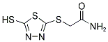 2-[(5-MERCAPTO-1,3,4-THIADIAZOL-2-YL)THIO]ACETAMIDE Struktur