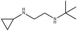 N-TERT-BUTYL-N'-CYCLOPROPYL ETHYLENEDIAMINE Struktur