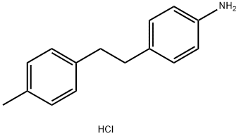 (4-[2-(4-METHYLPHENYL)ETHYL]PHENYL)AMINEHYDROCHLORIDE Struktur