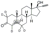 NORETHINDRONE-2,2,4,6,6,10-D6 Struktur