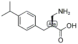 (S)-2-AMINOMETHYL-3-(4-ISOPROPYL-PHENYL)-PROPIONIC ACID Struktur