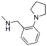 N-METHYL-2-PYRROLIDIN-1-YLBENZYLAMINE Struktur