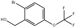 2-BROMO-5-(TRIFLUOROMETHOXY)BENZYL ALCOHOL Struktur