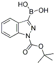 1-TERT-BUTYRONYCARBONYL-3-BORIC INDAZOLE Struktur