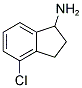 4-CHLORO-INDAN-1-YLAMINE Struktur