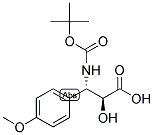 N-BOC-3-(S)-AMINO-2-(S)-HYDROXY-3-(4-METHOXY-PHENYL)-PROPIONIC ACID Struktur