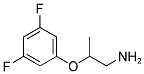 2-(3,5-DIFLUORO-PHENOXY)-PROPYLAMINE Struktur