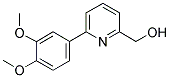 [6-(3,4-DIMETHOXYPHENYL)PYRIDIN-2-YL]METHANOL Struktur