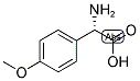 (S)-AMINO-(4-METHOXY-PHENYL)-ACETIC ACID Struktur