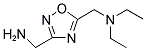 N-([3-(AMINOMETHYL)-1,2,4-OXADIAZOL-5-YL]METHYL)-N-ETHYLETHANAMINE Struktur