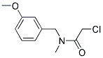 2-CHLORO-N-(3-METHOXYBENZYL)-N-METHYLACETAMIDE Struktur