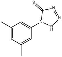 1-(3,5-DIMETHYLPHENYL)-1H-TETRAZOLE-5-THIOL Struktur