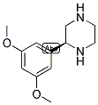 (S)-2-(3,5-DIMETHOXY-PHENYL)-PIPERAZINE Struktur