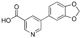 5-(1,3-BENZODIOXOL-5-YL)NICOTINIC ACID Struktur