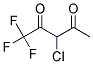 3-CHLORO-1,1,1-TRIFLUORO-PENTANE-2,4-DIONE Struktur