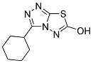 3-CYCLOHEXYL[1,2,4]TRIAZOLO[3,4-B][1,3,4]THIADIAZOL-6-OL Struktur