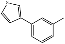 3-M-TOLYL-THIOPHENE Struktur