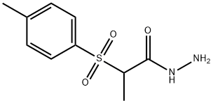 2-(TOLUENE-4-SULFONYL)-PROPIONIC ACID HYDRAZIDE Struktur